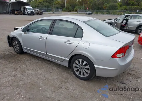 2011 Honda Civic Ex-L from USA, damaged, VIN 2HGFA1F99BH521981